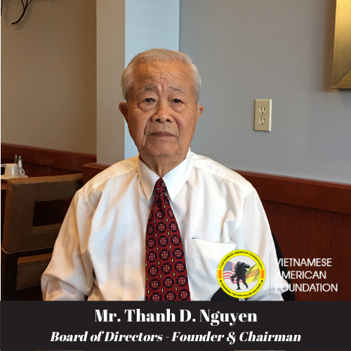 Mr. Thanh D. Nguyen - VAF Founder